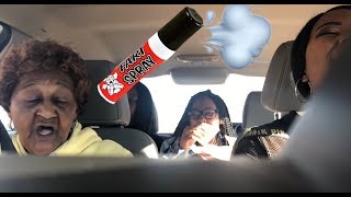 FART SPRAY PRANK ON GRANDMA [upl. by Nedearb]