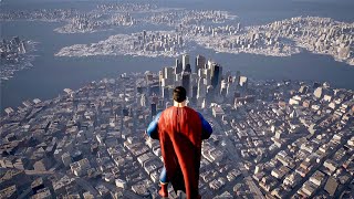 AÇIK DÜNYA SUPERMAN OYUNU  UNREAL ENGINE 5 SUPERMAN GAME [upl. by Aneleh]