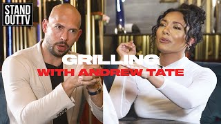 ANDREW TATE AND CHIAN DO NOT GET ALONG  Grilling S2 Ep 7 [upl. by Enyluqcaj]