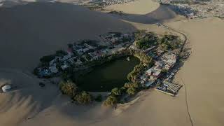 HUACACHINA ICA PERU drone photage [upl. by Ahsimik]