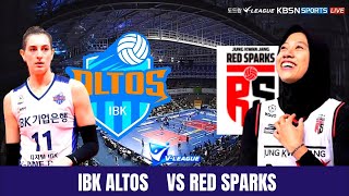 Full Match RED SPARKS VS IBK ALTOS MEGAWATI HANGESTRI Round 5 [upl. by Phelgen]