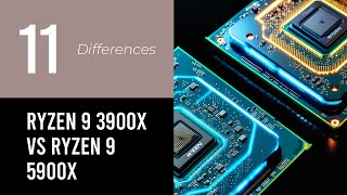 Ryzen 9 3900x Vs Ryzen 9 5900x [upl. by Atnod]