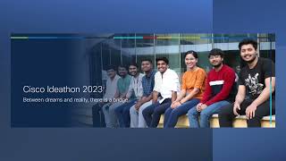 Cisco Ideathon 2023 and my experience of Cisco Ideathon 2022 [upl. by Borchert]