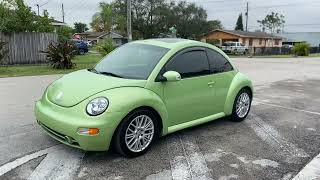 2003 Volkswagen beetle 18l turbo for sale LOW MILES [upl. by Acinnor]