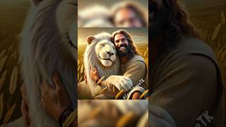 Jesus rescued the poor white lion 🦁 jesus fe amen [upl. by Droc]