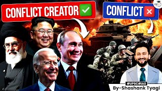 Who are conflict creators PM Modi speech  Complete analysis  Iran  Biden  Putin  Kim Jong Un [upl. by Aaron]