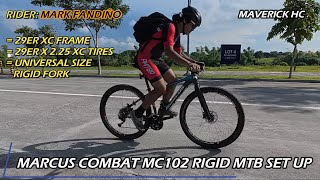 Update Bikecheck sa MARCUS COMBAT MC102 Rigid MTB ni Mark Fandino [upl. by Lizzie]