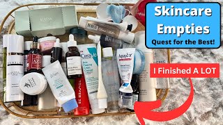 BIG Skincare Empties finding the “best of the best” [upl. by Burger]