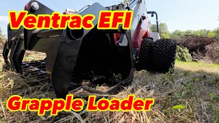 NEW Ventrac EFI 4520 NEW Grapple Loader [upl. by Nilekcaj845]