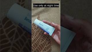 Benzoyl peroxide gel 25  result in one week  acnetreatment skincare reviewlist shorts [upl. by Greenberg793]