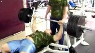 405 Bench Raw for 7 Reps No Spot [upl. by Demetria]