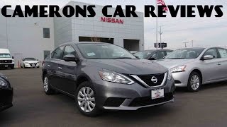 2016 Nissan Sentra SV 18 L 4Cylinder Review  Camerons Car Reviews [upl. by Sotos466]