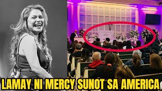 Mercy Sunot Ng AEGIS BAND LAMAY Sa AMERICA BUMUHOS ANG LUHA Bago IUWI NG PILIPINAS [upl. by Rotce686]