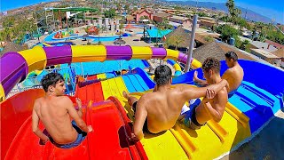 Hilarious Water Slide ‘ The Medusa  at Albercas El Vergel Water Park [upl. by Allrud]