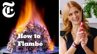 How to Flambé Steak Diane and Cherries Jubilee  Melissa Clark  NYT Cooking [upl. by Cuthbertson]