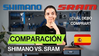 Shimano vs SRAM  La descripción definitiva de la comparación [upl. by Junina]