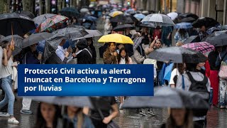 ¡Alerta Inuncat en Barcelona y Tarragona Lluvias intensas en camino [upl. by Nilorac335]