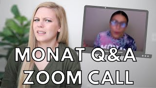 I SNUCK INTO A MONAT QampA CALL WITH TOP LEADERS  Top earners share their quotsecretsquot ANTIMLM [upl. by Grethel]