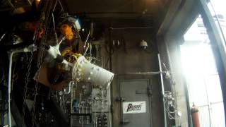 Purdue Project Morpheus Combustor  Hotfire [upl. by Cynthea]