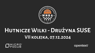 Hutnicze Wilki  Drużyna SUSE VII kolejka 62 edycja Warszawski Nurt Basketu Amatorskiego [upl. by Durant]