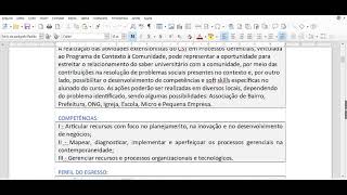 PROJETO DE EXTENSÃO I PRONTO – PROC GERENCIAIS – POR APENAS R5  PROGRAMA DE CONTEXTO À COMUNIDADE [upl. by Nallad]