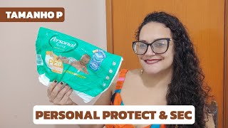 FRALDA PERSONAL TAMANHO P  Minha experiência de uso [upl. by Roydd829]