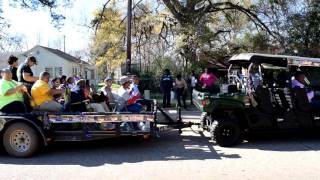 Cloutierville Louisiana Mardi Gras Parade 2016 [upl. by Matthias]