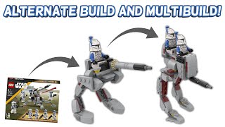 Lego 501st Battlepack 2023 Alternate Build AND Multibuild [upl. by Anelyak701]