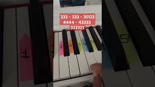 Jingle Bells – Easy Piano Tutorial for Beginners shorts piano christmas pianotutorial [upl. by Notsuoh]