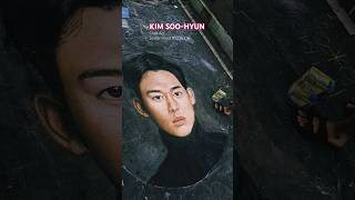 🫰Kim SooHyun Chalk art kpop kimsoohyun [upl. by Sudaorb458]