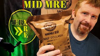 MID MRE  Not what I was expecting  2021 US MRE Menu 22 Beef Goulash MRE Review [upl. by Erlene]