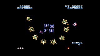 Gyruss Nintendo NES Gameplay [upl. by Ilka]