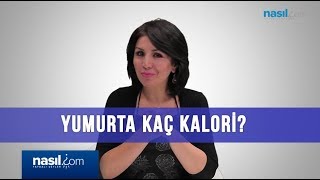 Yumurta kaç kalori  DiyetKilo  Nasilcom [upl. by Liahcim]