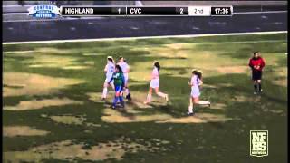 Jadyn Wilson with a goal for Central Valley Christian [upl. by Bettye760]