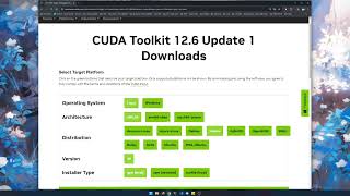 Como instalar CUDA Toolkit de NVIDIA en Fedora  Linux [upl. by Noelani]