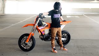 My 2024 KTM 450 SUPERMOTO [upl. by Jardena306]