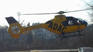 Spektakulärer Start vom Rettungshubschrauber Christoph 31 Berlin DHDEC [upl. by Brahear]