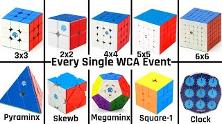 Every WCA World Record Single [upl. by Sucy]