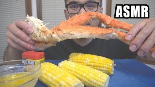 ASMR KING CRAB SAVAGE EATING [upl. by Drescher]