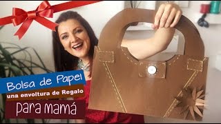 Bolsa de mano de Cartulina Envoltura de Regalo para Mamá [upl. by Rats646]