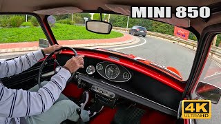 DRIVING THE CLASSIC MINI 850  Highway Countryside amp Urban  4K POV DRIVE in 2024 [upl. by Almat116]