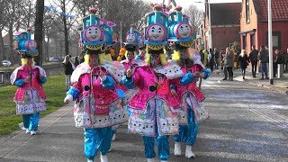 Carnavalsoptocht TerApel 2019 van CV De Kloosterwiekers [upl. by Sonstrom470]