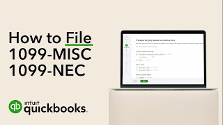 How to file your 1099MISC and 1099NEC in QuickBooks Online [upl. by Eirovi134]