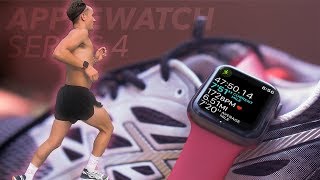 Apple Watch Series 4 Running Review [upl. by Hinson]