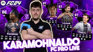 REVIEW KARAMOH LOCATELLI DELE ALLI E THAUVIN FC PRO LIVE  IL SANTU FUTUNIVERSE [upl. by Aikemet142]