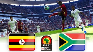 🔴UGANDA vs SOUTH AFRICA ⚽ CAF AFRICA CUP 2025 MOROCCO QUALIFICATIONS ⚽ FOOTBALL GAMEPLAY HD [upl. by Ailasor]