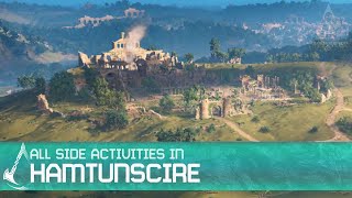 Assassins Creed Valhalla  All Activities in Hamtunscire Completionist All the Way [upl. by Alleunam]