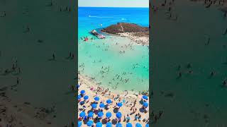 AyiaNapa is so beautiful travel explore beach summer holiday sea love relaxing vacation [upl. by Eibot]