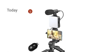 I bought new Vlogging kittygot Vlogging kit with adjustable tripod gadget techproduct amazon [upl. by Dollie]