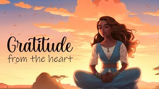 5 Minute Gratitude from the Heart Guided Meditation [upl. by Ludmilla]